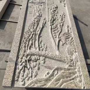 镇江黄金麻别墅雕刻版 别墅私人定制