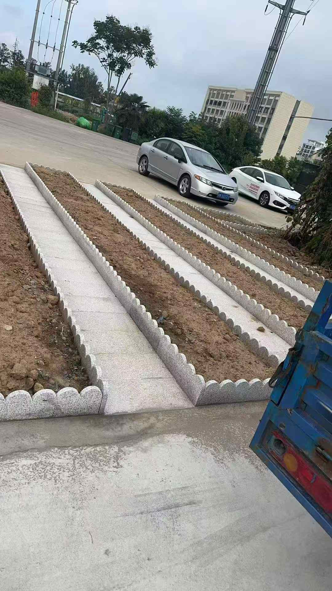 镇江芝麻白花边石