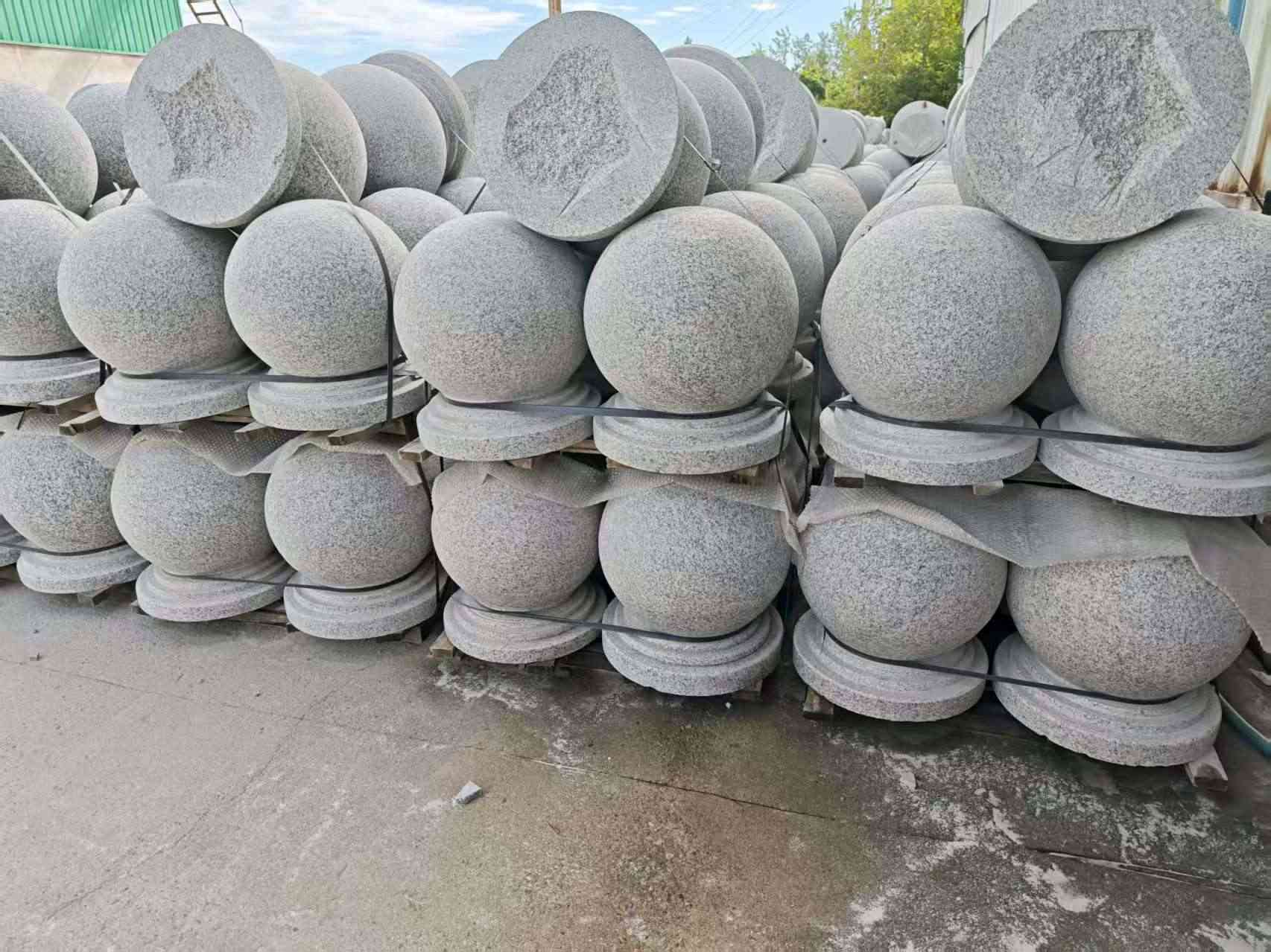 镇江圆球石球挡车球