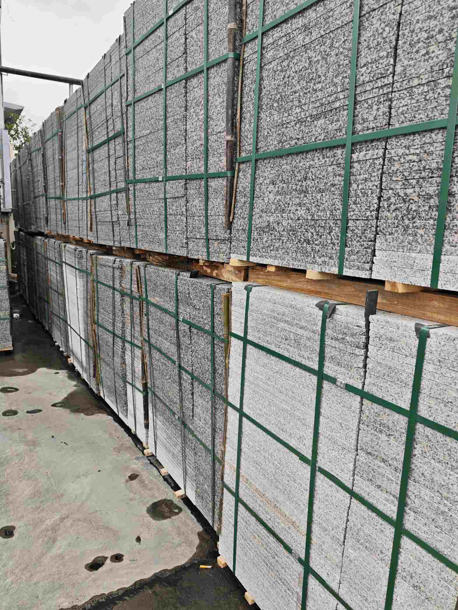 镇江芙蓉白地铺石，石材地铺石