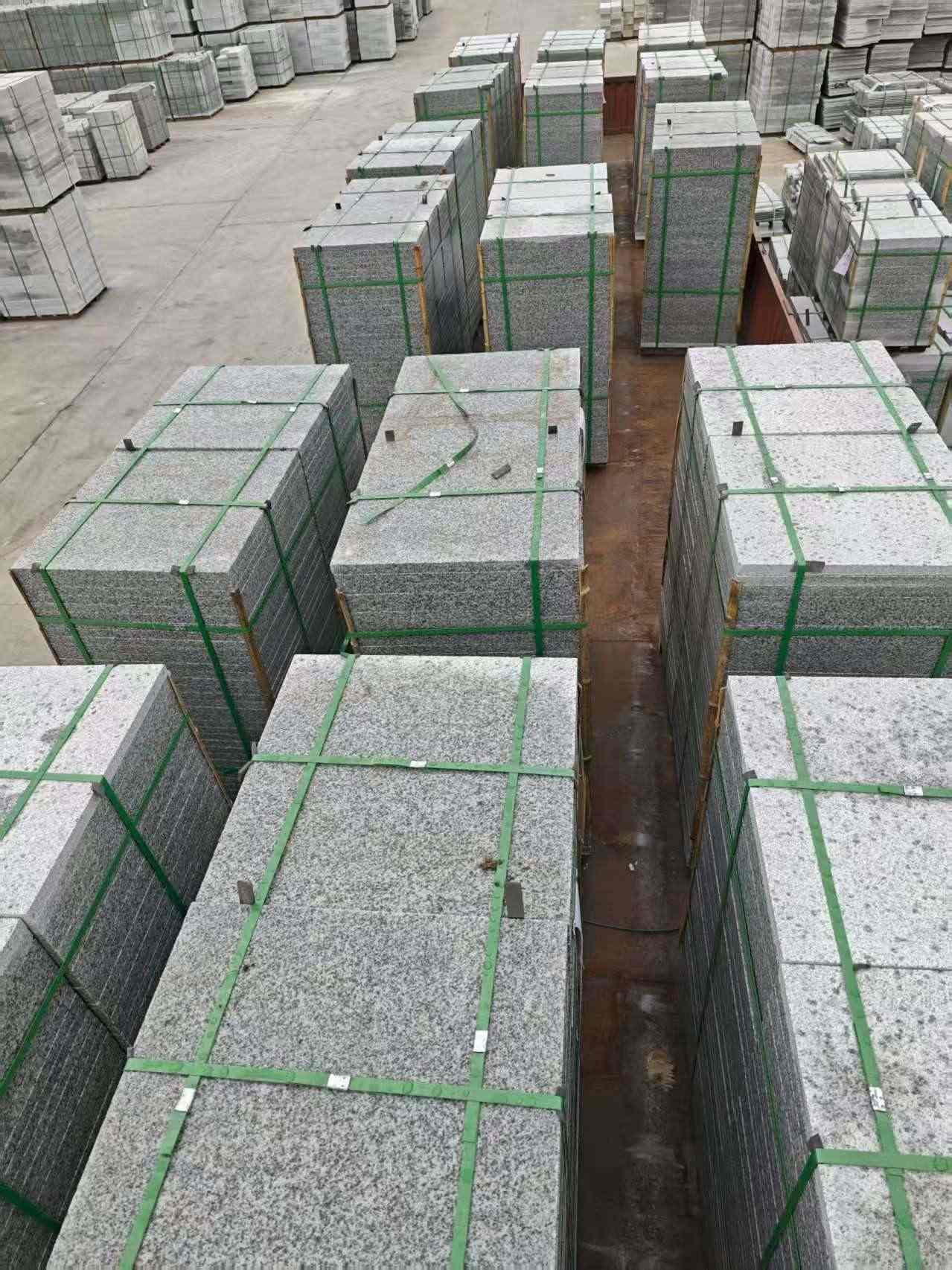 镇江芝麻白地铺板  地铺石