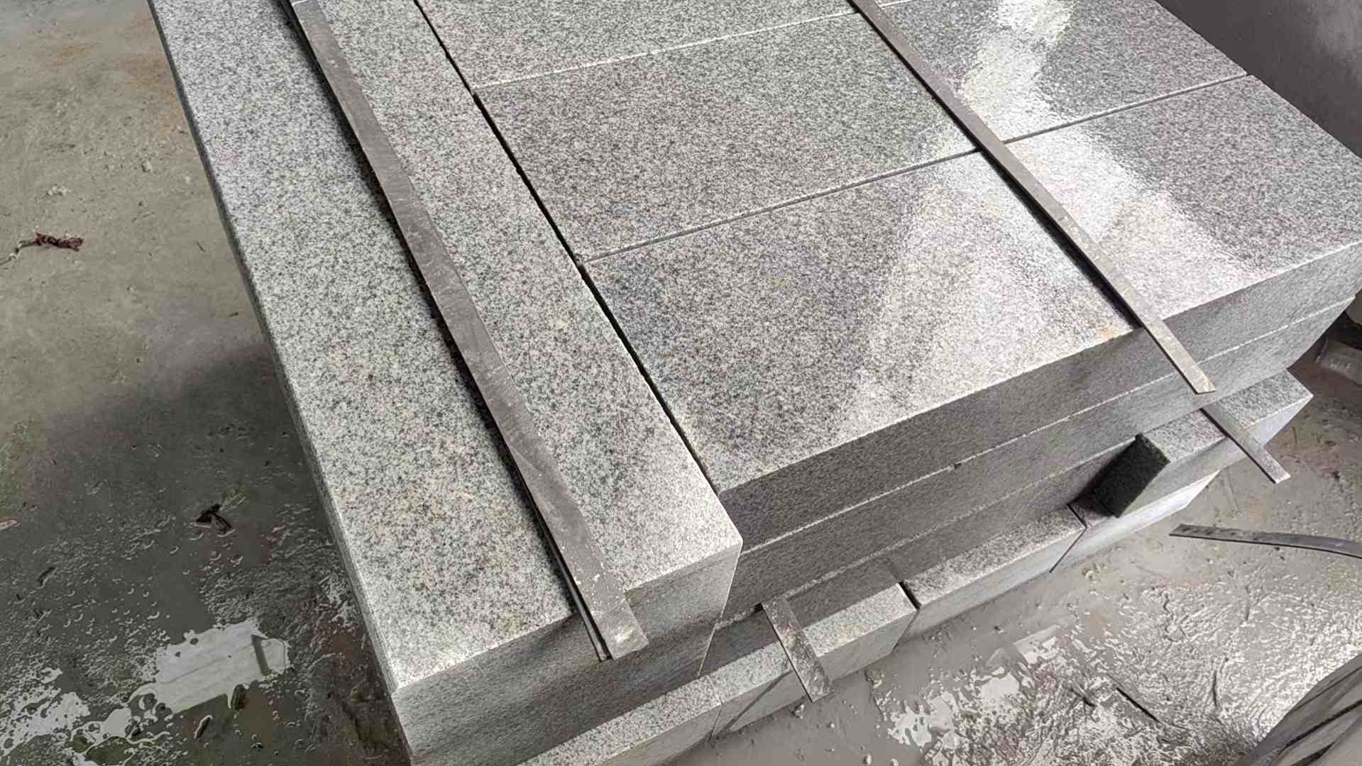 镇江芝麻灰 芝麻白 路牙石 路侧石 马路牙子